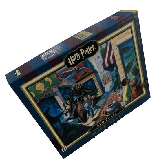 Harry Potter Diagon Alley 500 Piece Jigsaw Puzzle New York Puzzle Company - Picture 4 of 7